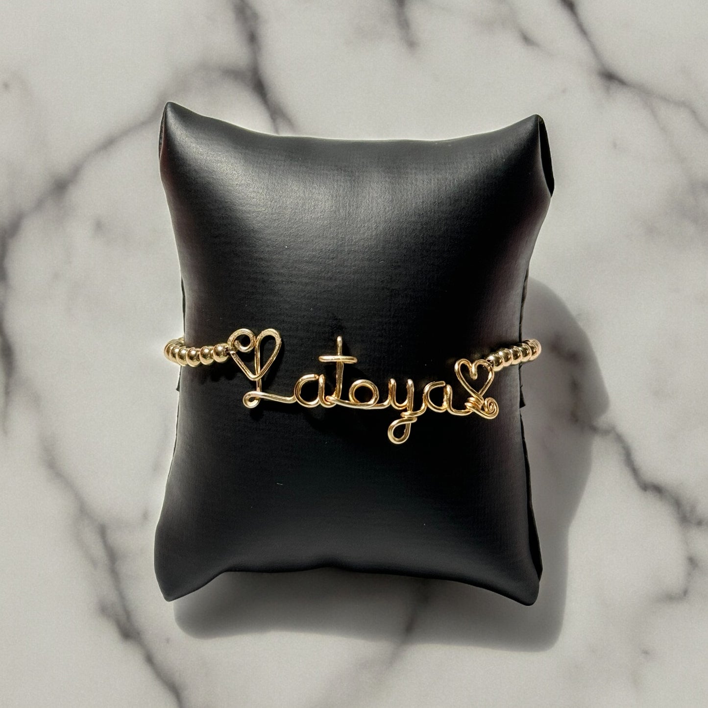 Wire Name Bracelet